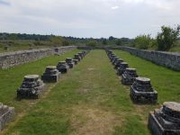 În castrul roman Civitas Tropaensium