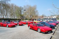 In parcarea de la Château de Chenonceau