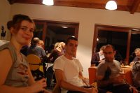 Mullerthal trail - La hostelul din Larochette, in fata semineului :)