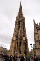 Bordeaux, le clocher de la cathédrale Saint-André
