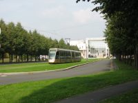 Tramvaiul pe Esplanade de l'Université
