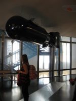 Little boy, o copie a bombei atomice de la Hiroshima, in Musée de l'Armée