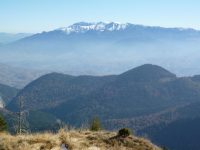 Bucegiul văzut de pe Brâul lui Mărtoiu