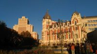Madrid - Edificio España în stânga