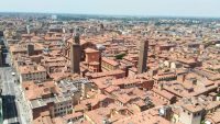 Bologna văzută din turnul Asinelli