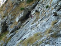 Valea Coștila - săritoarea balcoanelor, aici am folosit prima dată cordelina