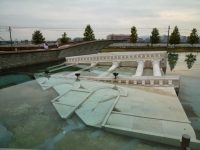 Budapesta - fațada fostului Teatru Național, in fața actualului